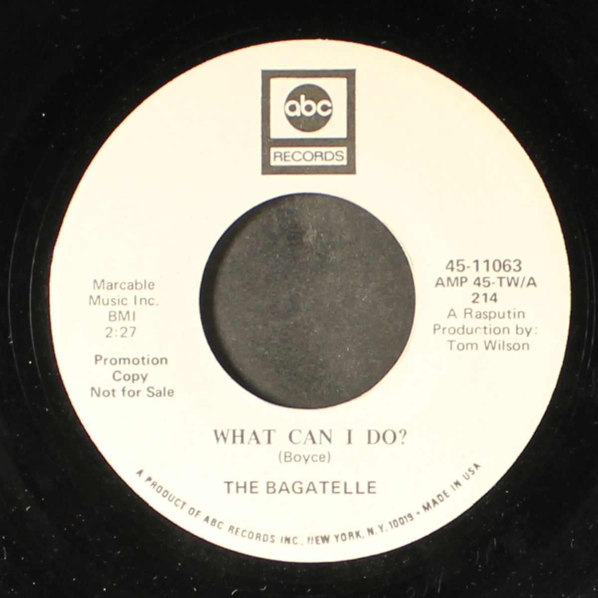 such a fuss about sunday / what can i do? by BAGATELLE