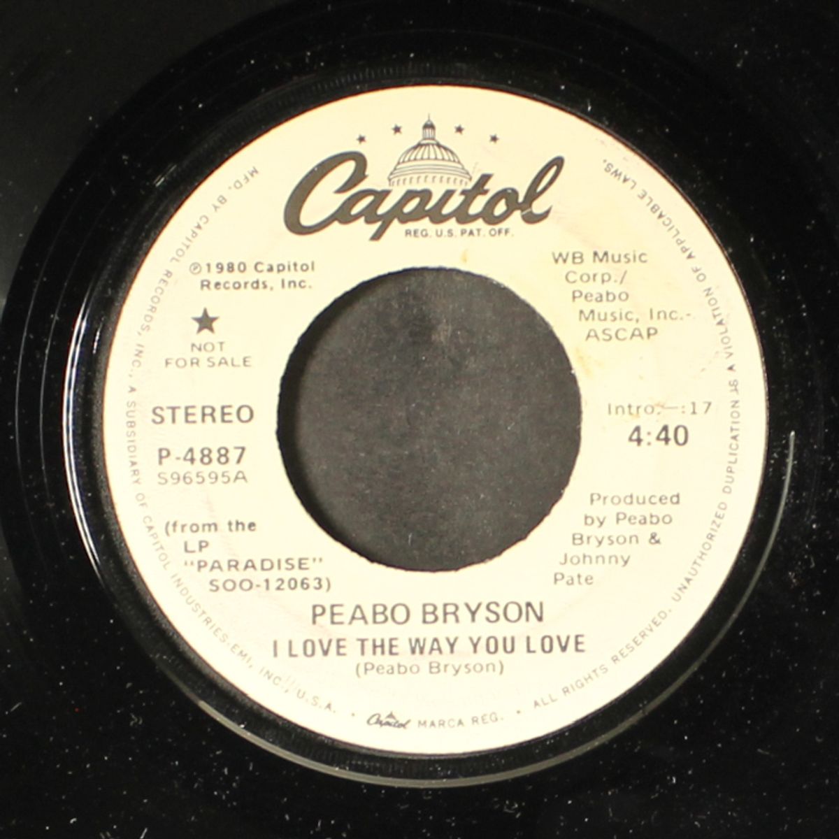 i love the way you love / mono by PEABO BRYSON