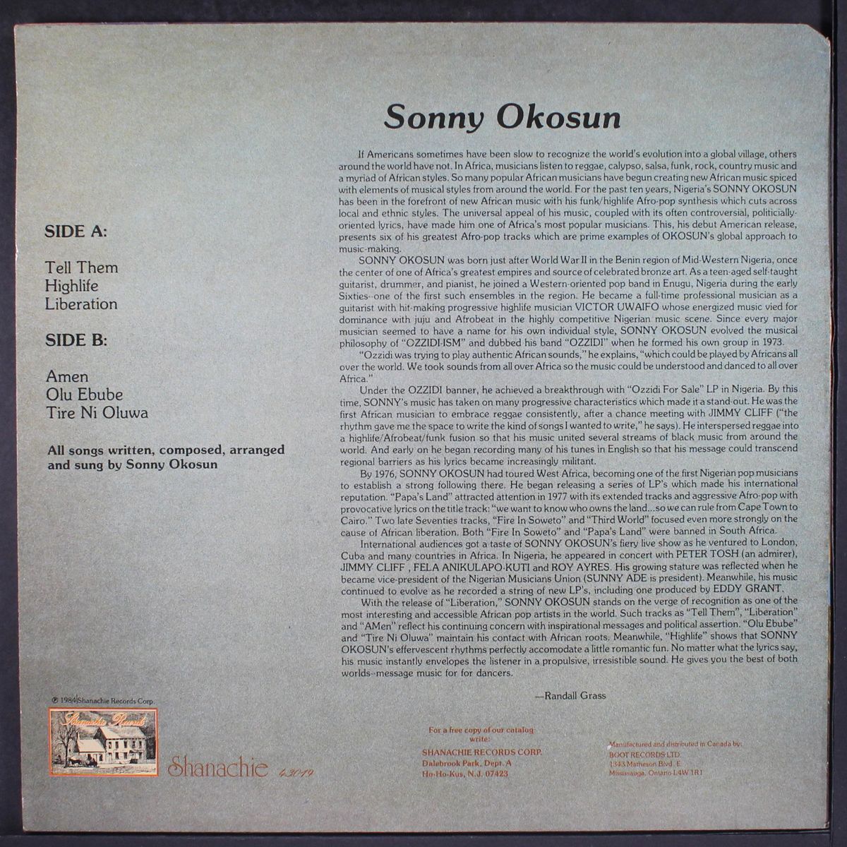 liberation by SONNY OKOSUN