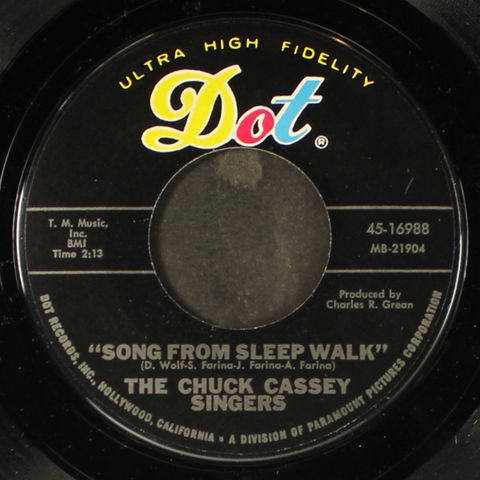 CHUCK CASSEY SINGERS