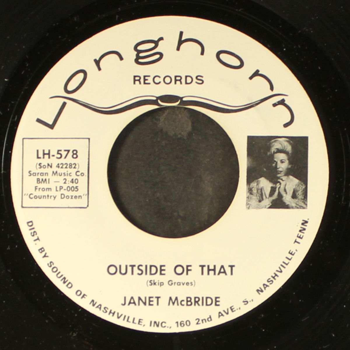 yodelin' jan / outside of that by JANET MCBRIDE