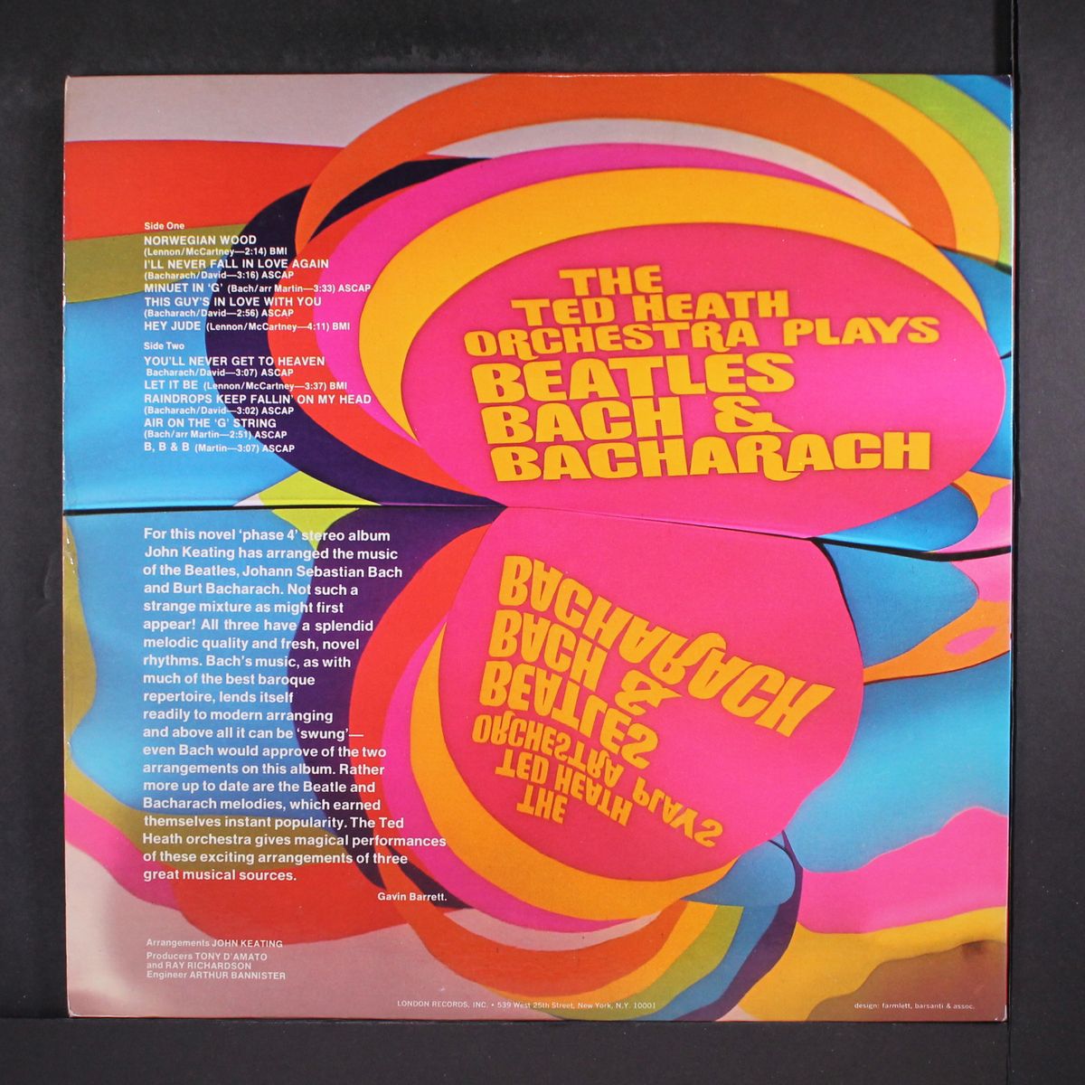 beatles bach & bacharach by TED HEATH