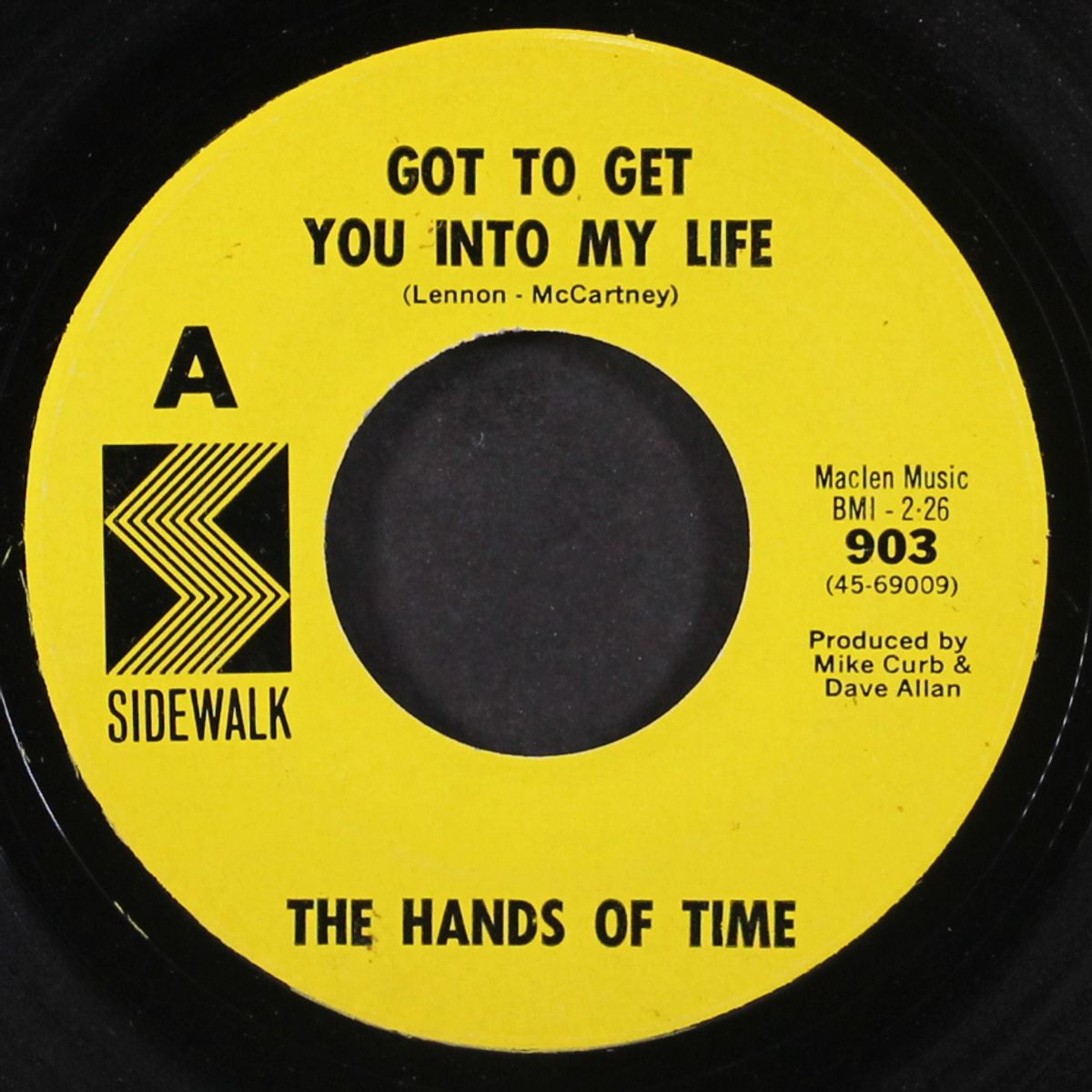 got to get you into my life / midnight rider by HANDS OF TIME