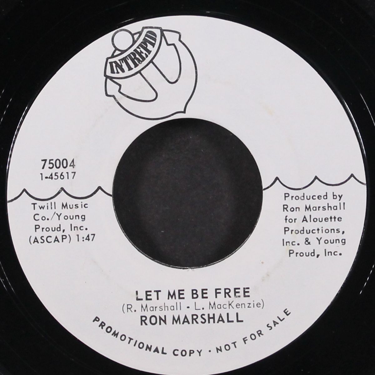 what can i wish you my son / let me be free by RON MARSHALL