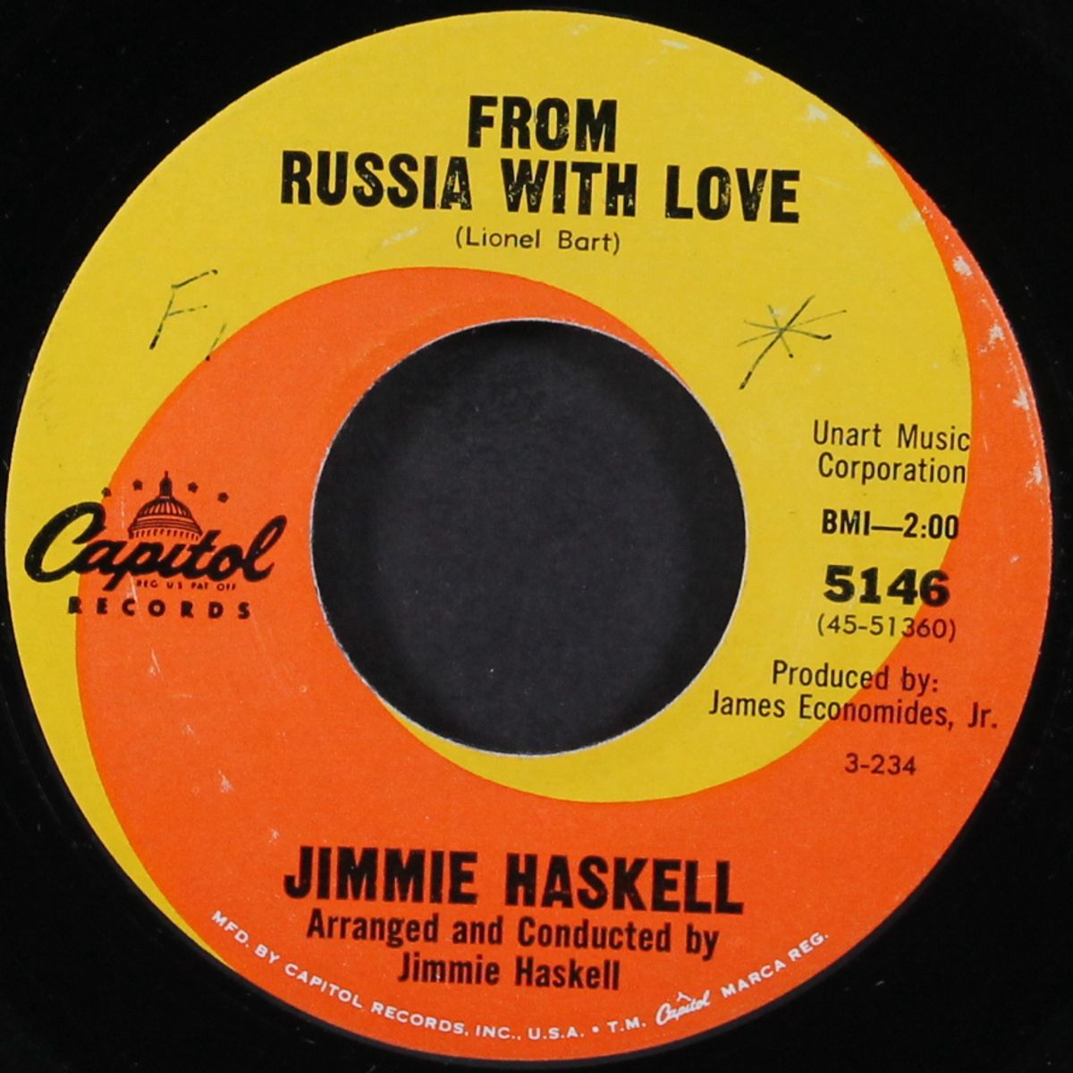 james bond theme / from russia with love by JIMMIE HASKELL