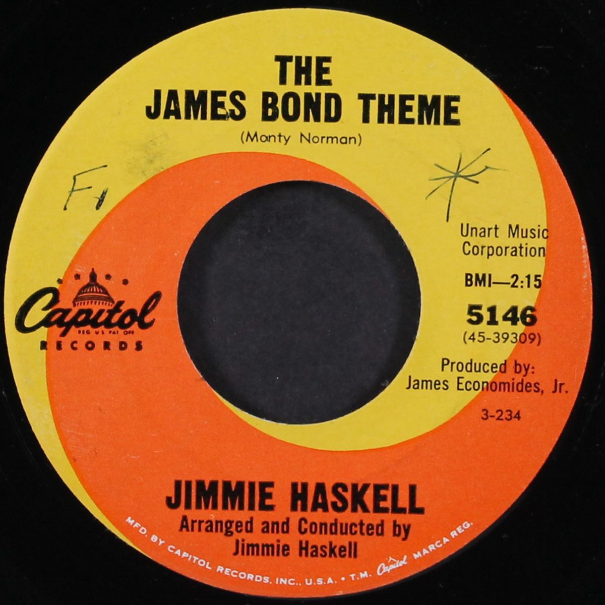 james bond theme / from russia with love by JIMMIE HASKELL