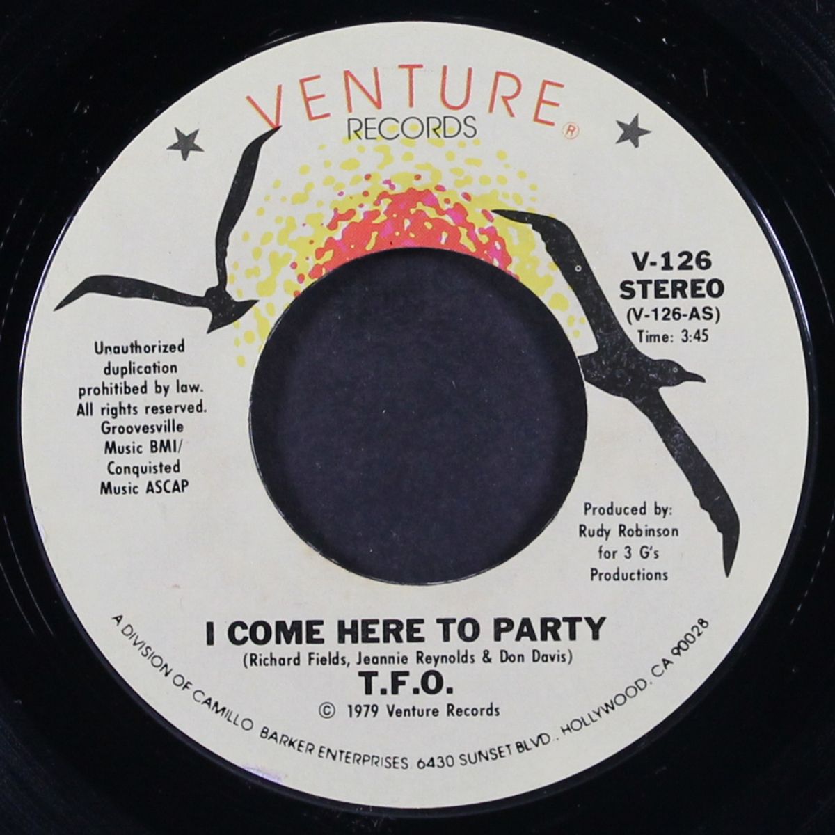 i come here to party / all the way by T.F.O.