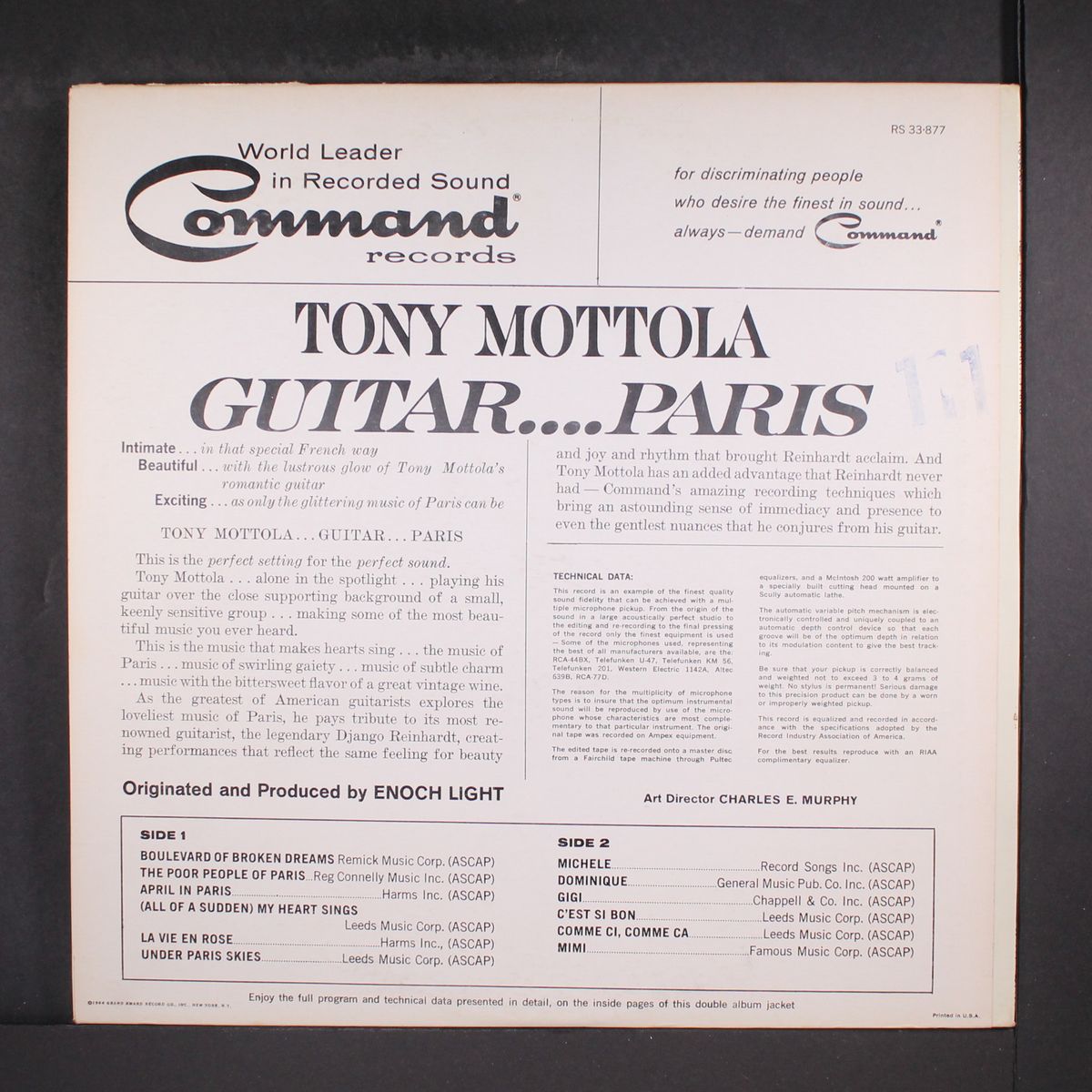 guitar...paris by TONY MOTTOLA
