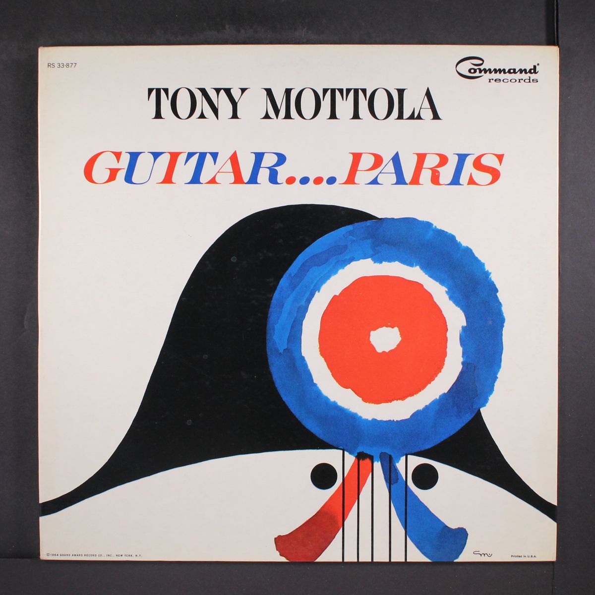 guitar...paris by TONY MOTTOLA