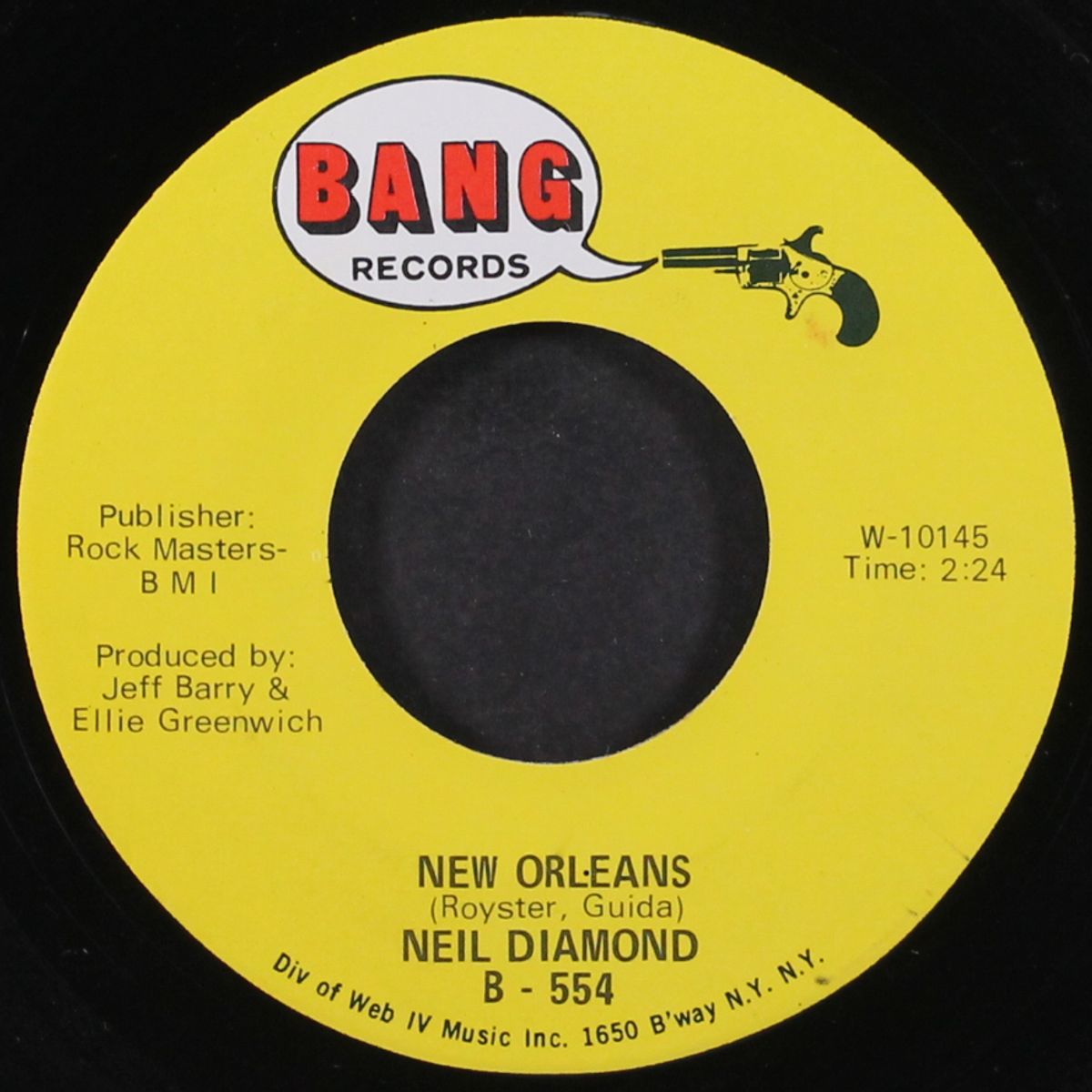 new orleans / hanky panky by NEIL DIAMOND