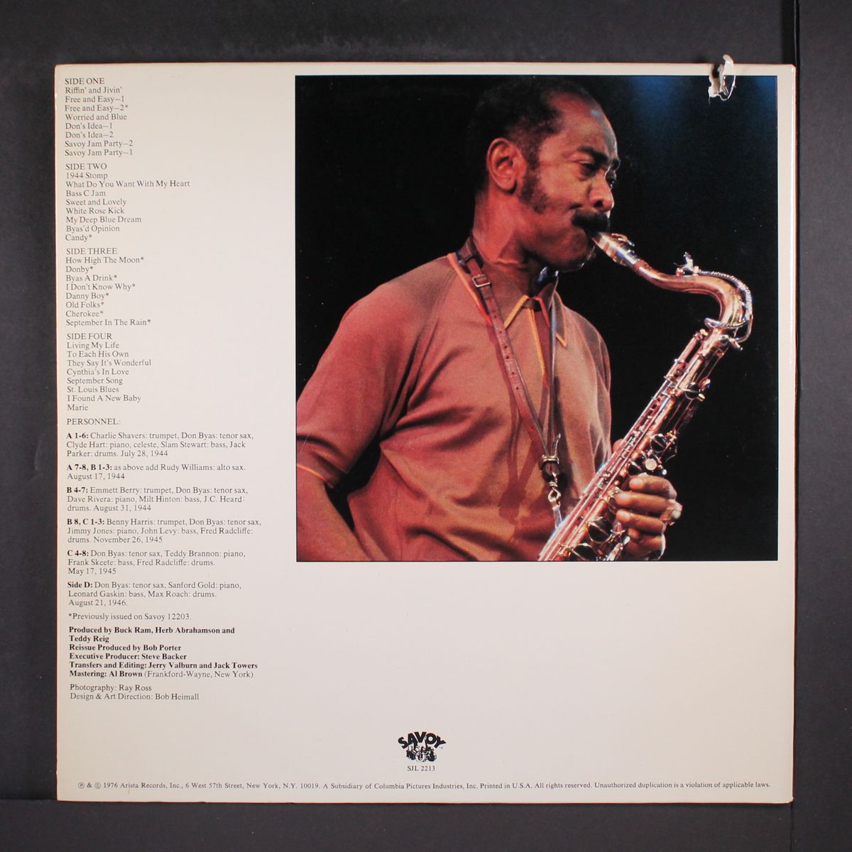 savoy jam party by DON BYAS