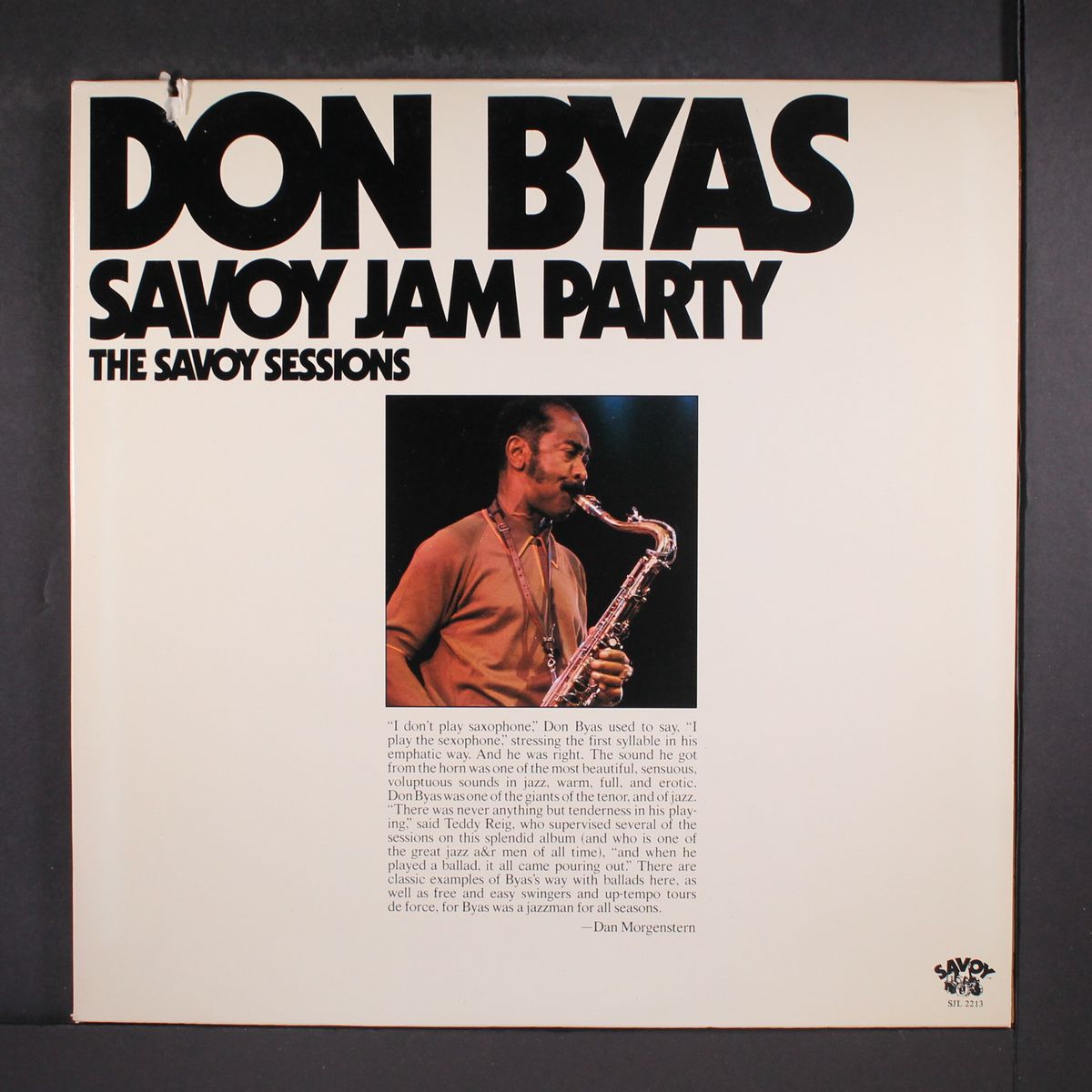 savoy jam party by DON BYAS