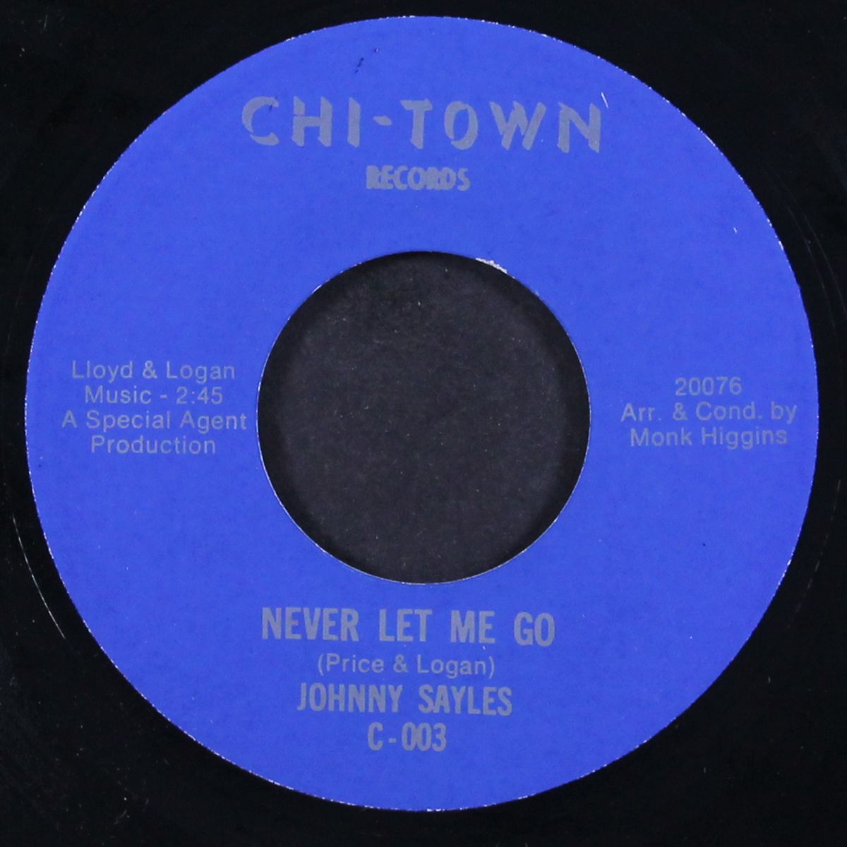 my love's a monster / never let me go by JOHNNY SAYLES