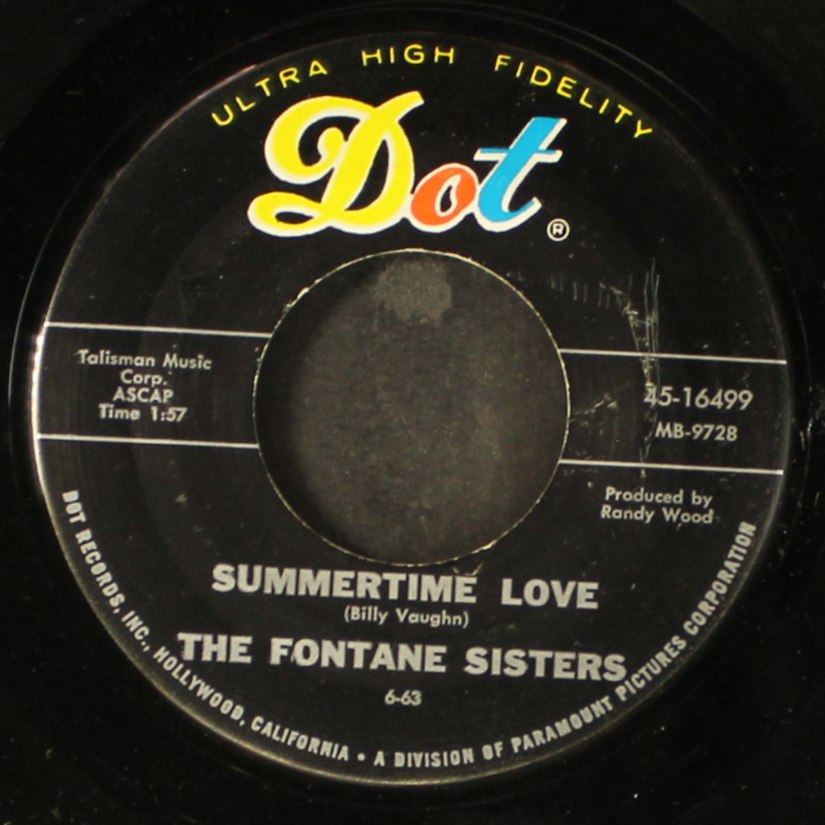 tips of my fingers / summertime love by FONTANE SISTERS