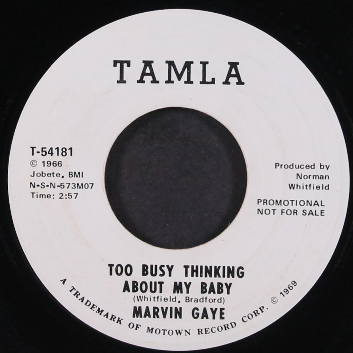 too busy thinking about my baby by MARVIN GAYE