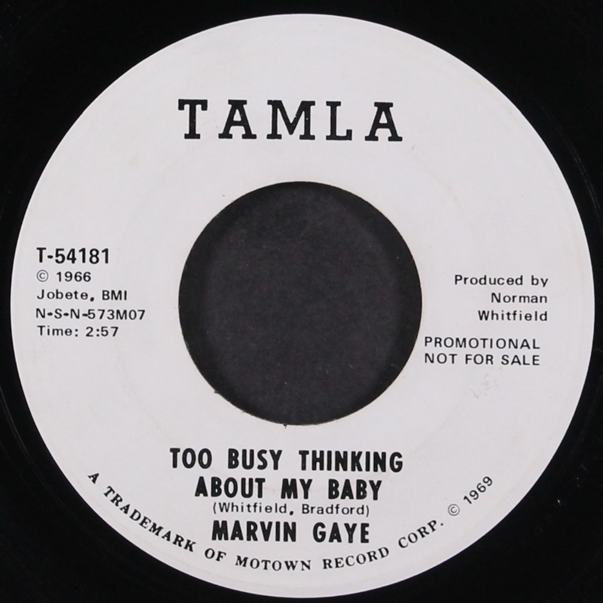 too busy thinking about my baby by MARVIN GAYE