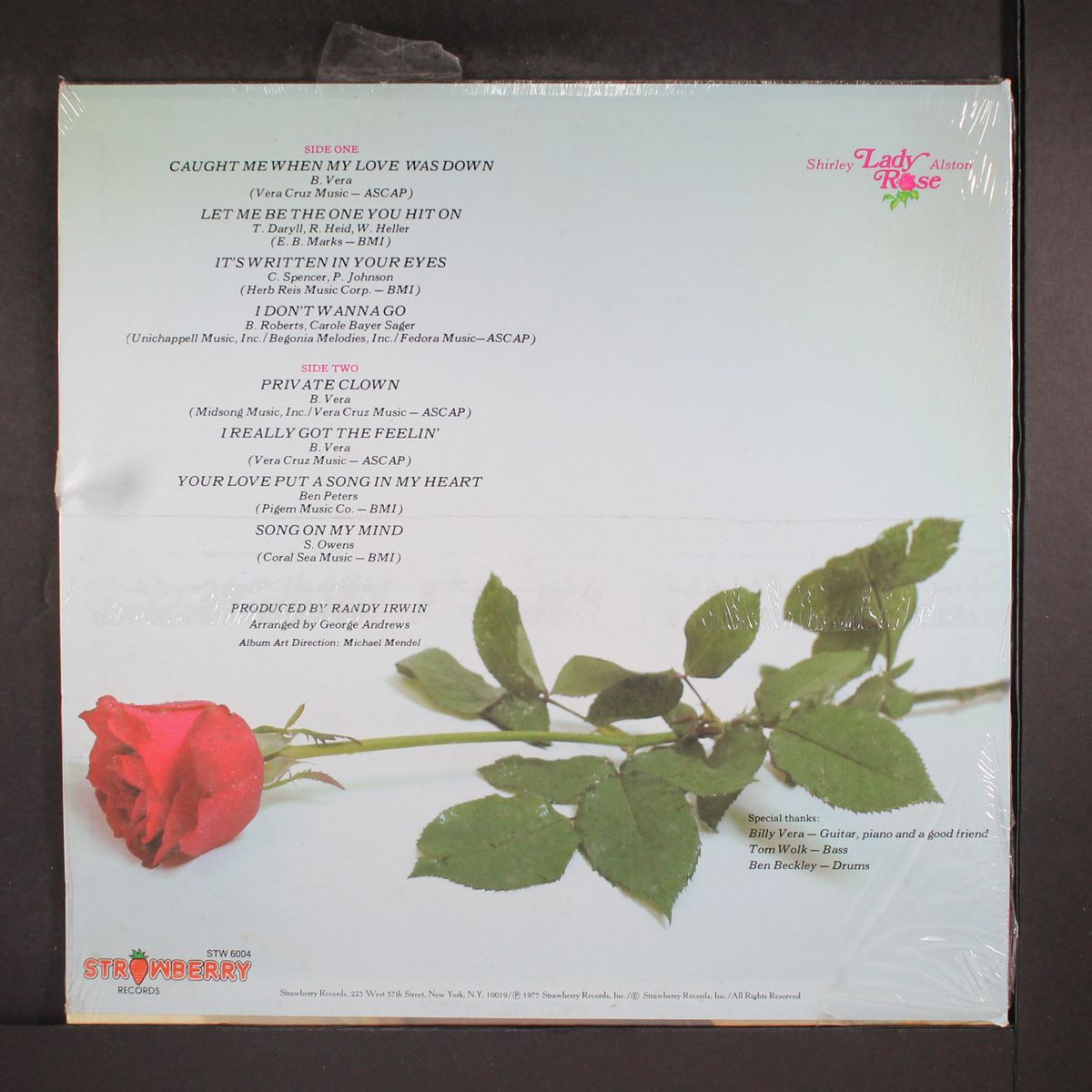 lady rose by SHIRLEY ALSTON
