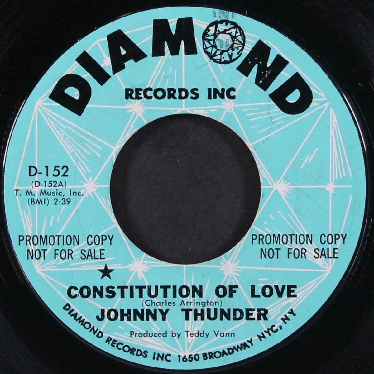 constitution of love by JOHNNY THUNDER