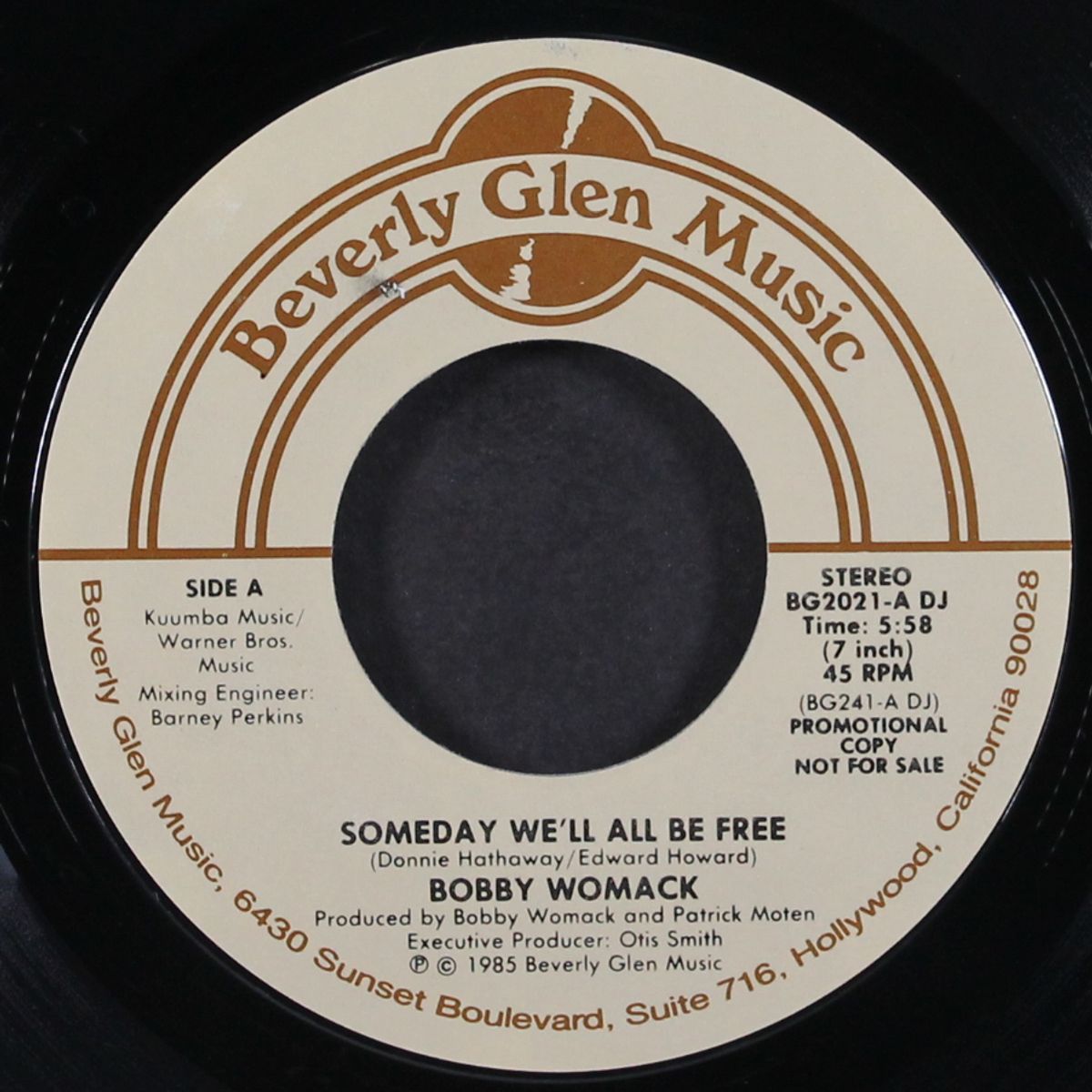 someday we'll all be free / same by BOBBY WOMACK