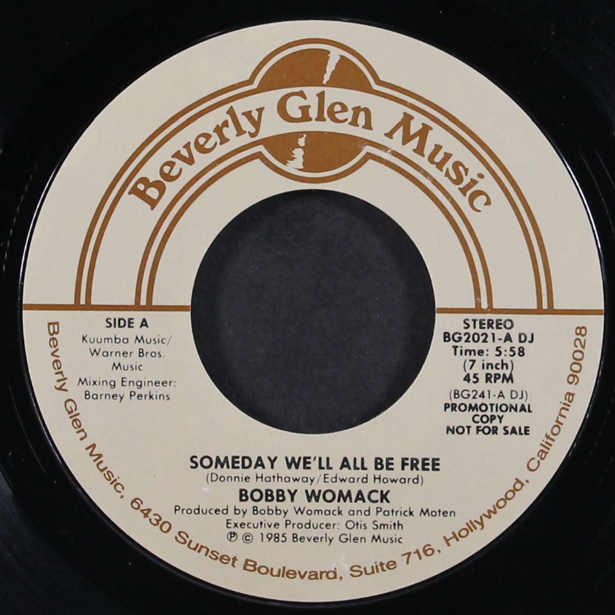 someday we'll all be free / same by BOBBY WOMACK