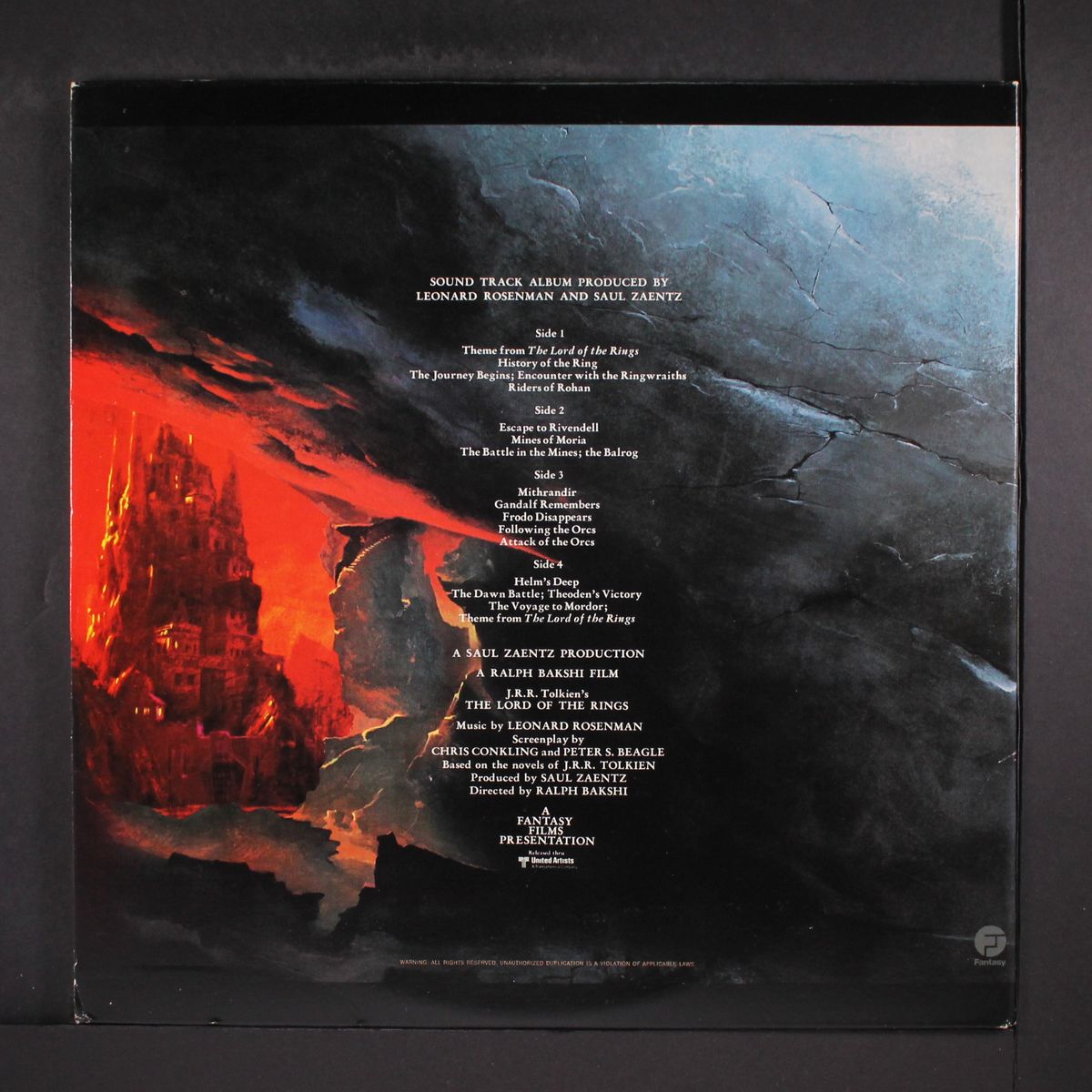 the lord of the rings by SOUNDTRACK