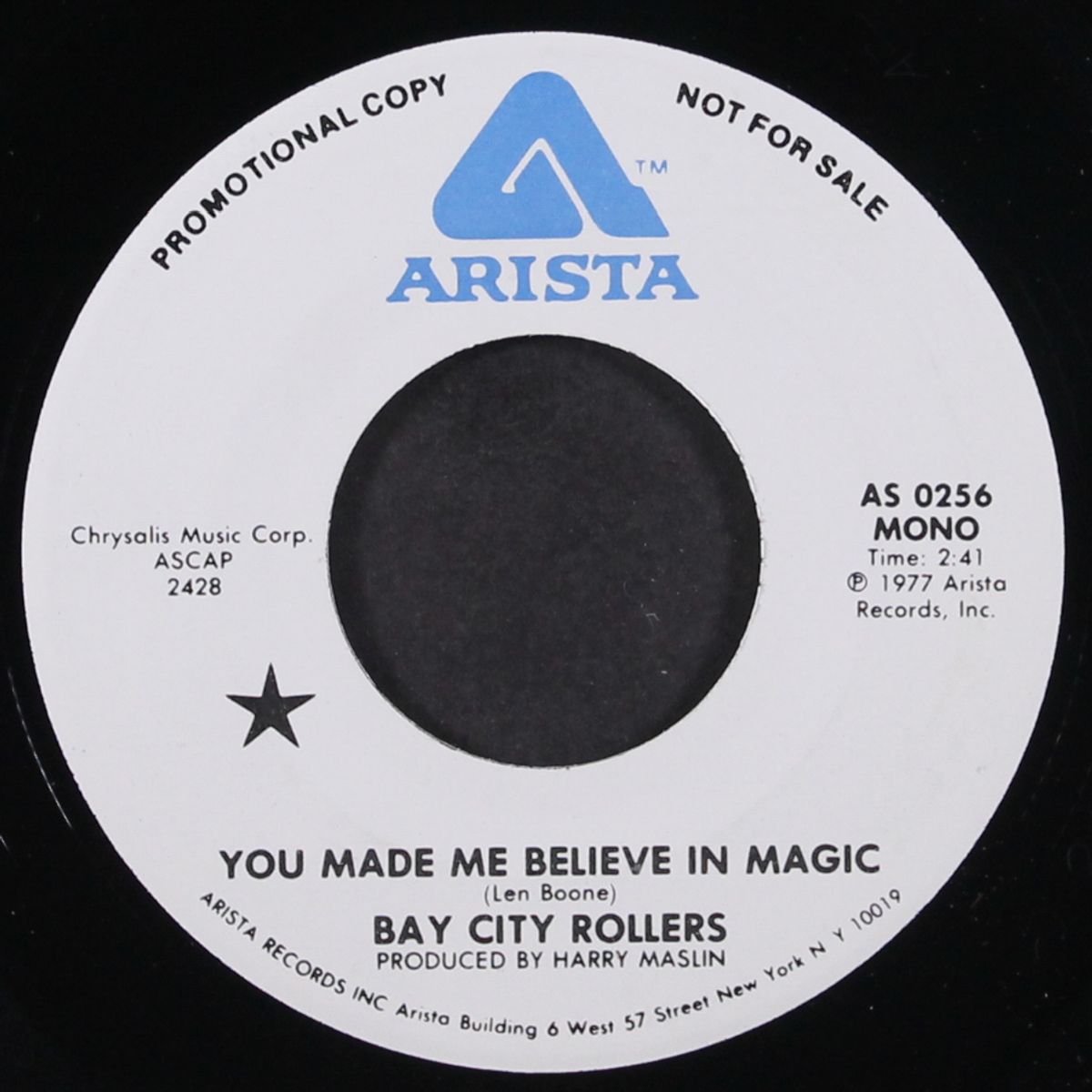 you made me believe in magic / mono by BAY CITY ROLLERS