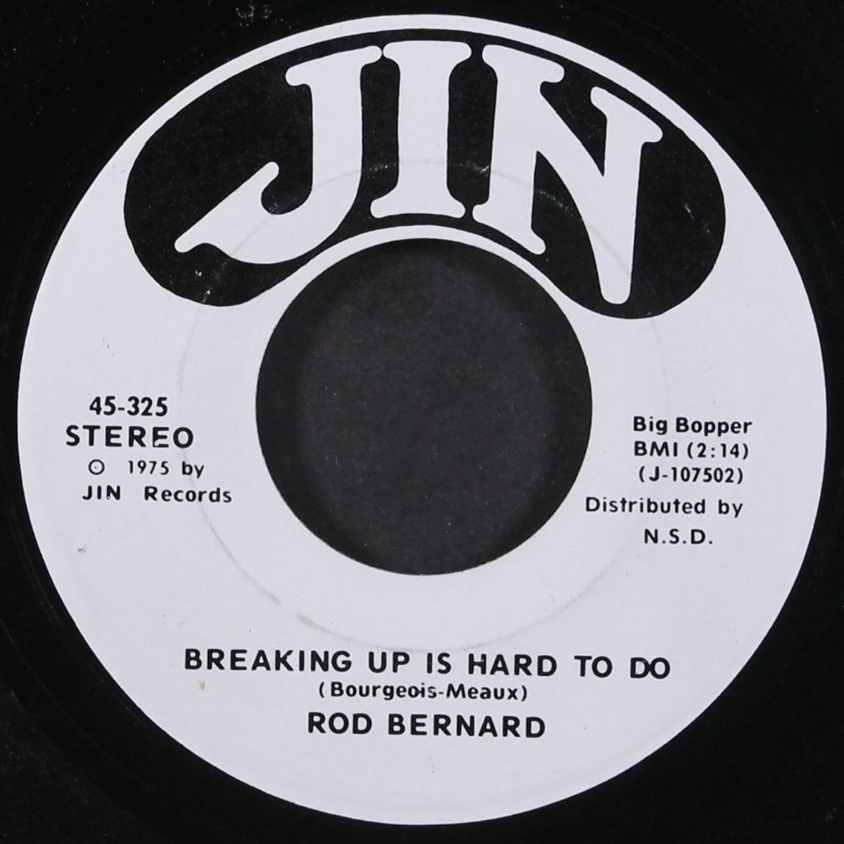breaking up is hard to do / talk in my sleep by ROD BERNARD