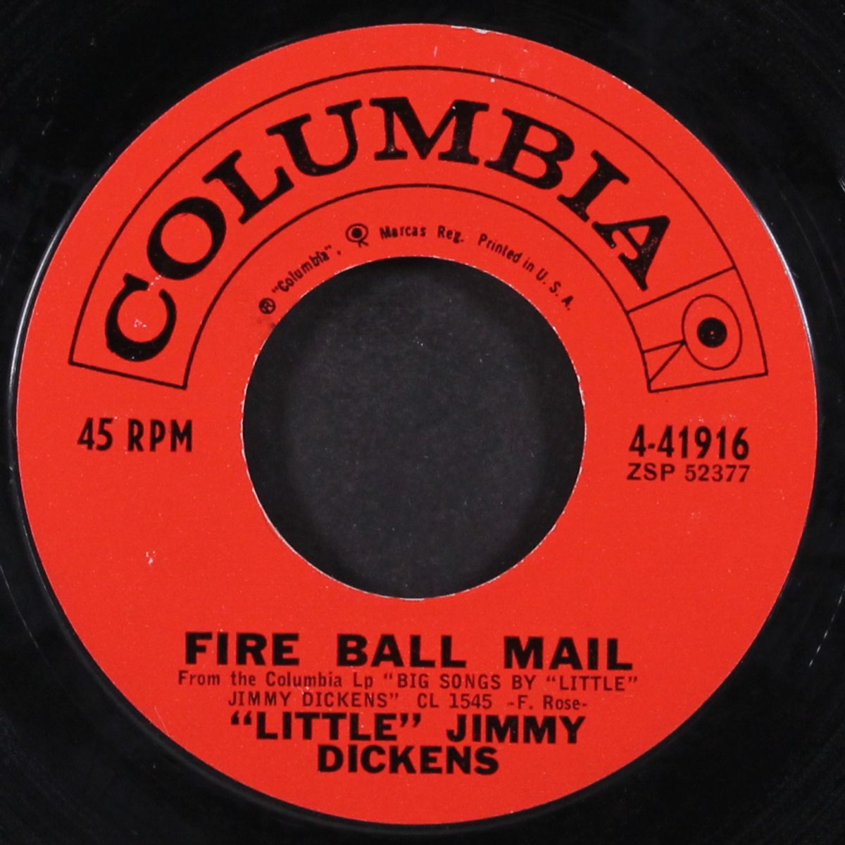 john henry / fire ball mail by LITTLE JIMMY DICKENS
