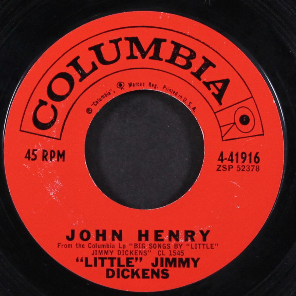 john henry / fire ball mail by LITTLE JIMMY DICKENS