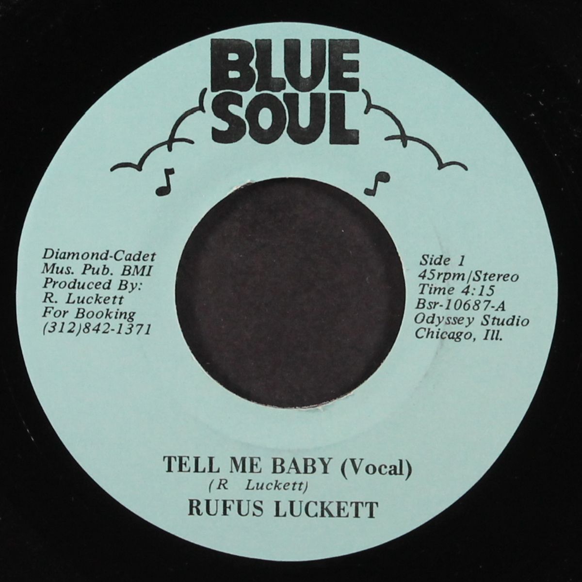 tell me baby / instrumental by RUFUS LUCKETT