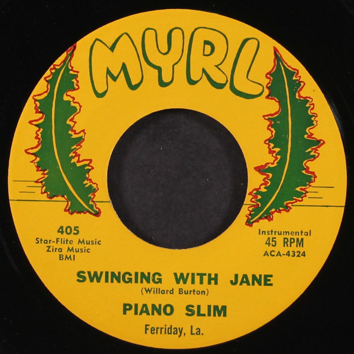 swinging with jane / heartbeat of love by PIANO SLIM