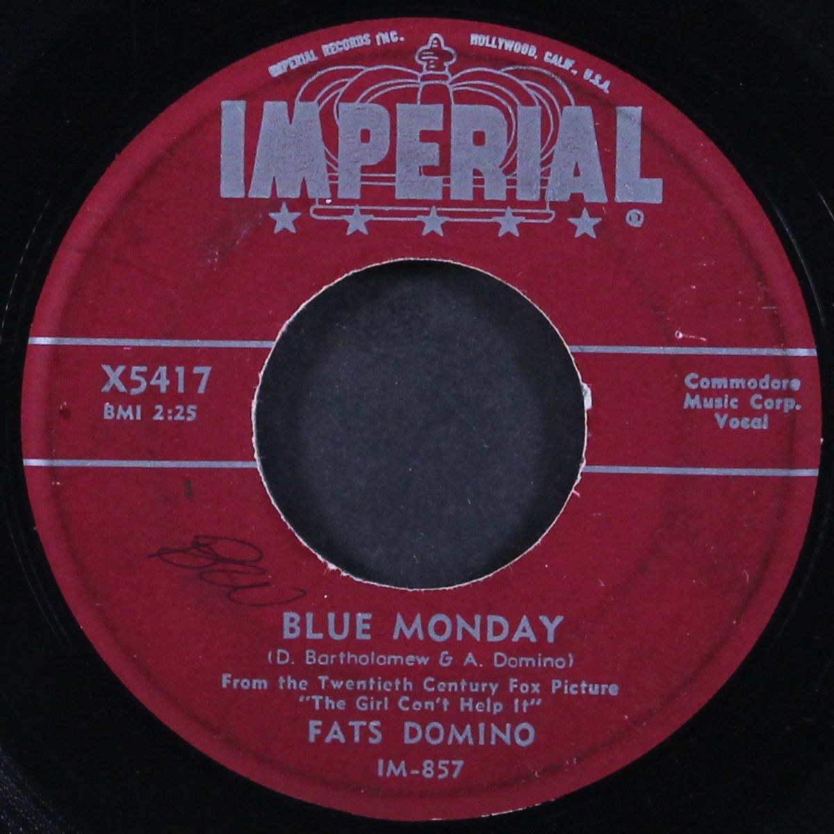 blue monday / what's the reason i'm not pleasing you by FATS DOMINO