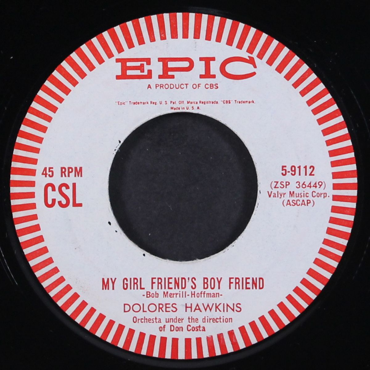 i'm a rhymer / my girl friend's boy friend by DOLORES HAWKINS