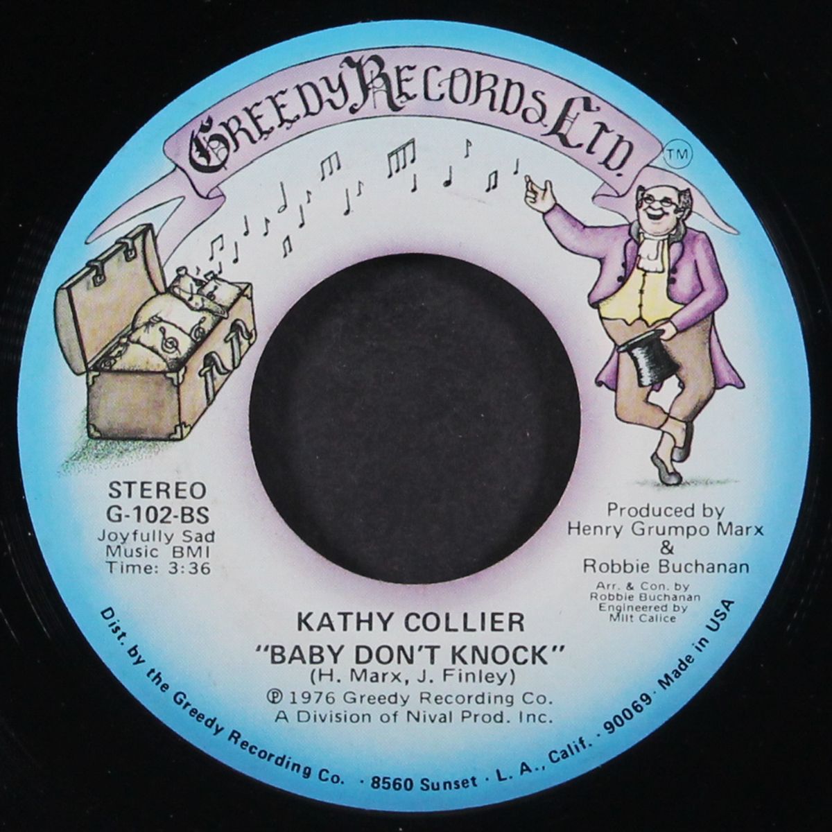 nasty / baby don't knock by KATHY COLLIER