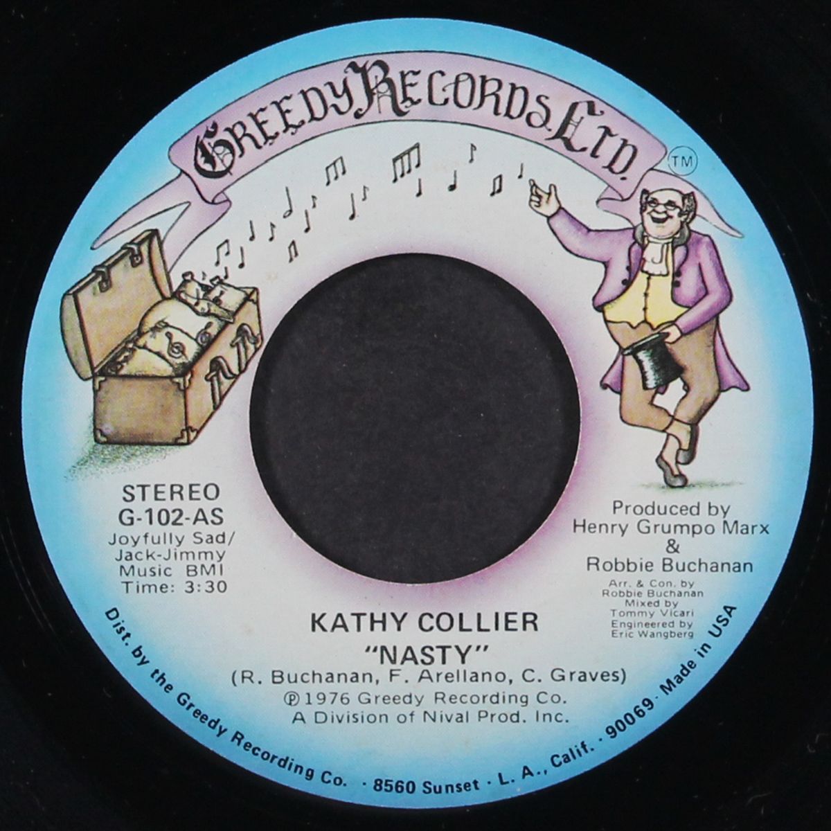 nasty / baby don't knock by KATHY COLLIER