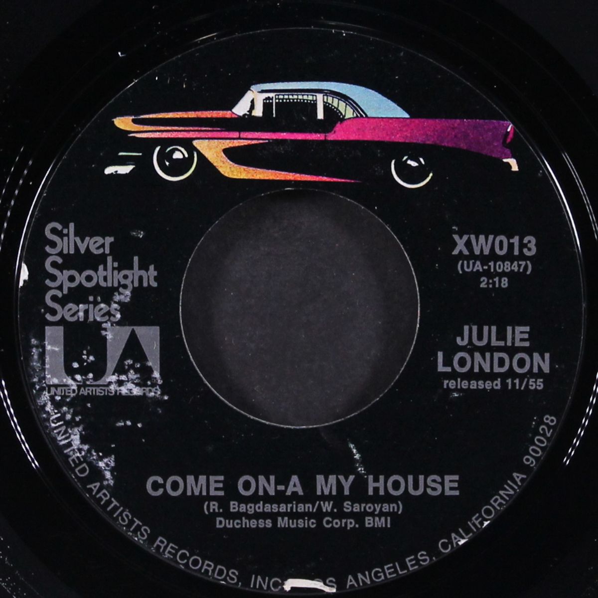 cry me a river / come on-a my house by JULIE LONDON