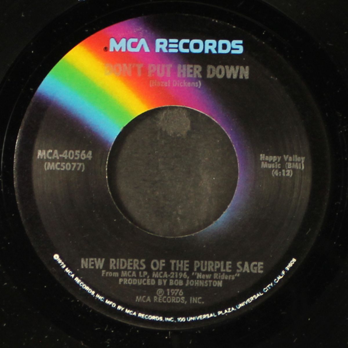fifteen days under the hood / don't put her down by NEW RIDERS OF THE PURPLE SAGE
