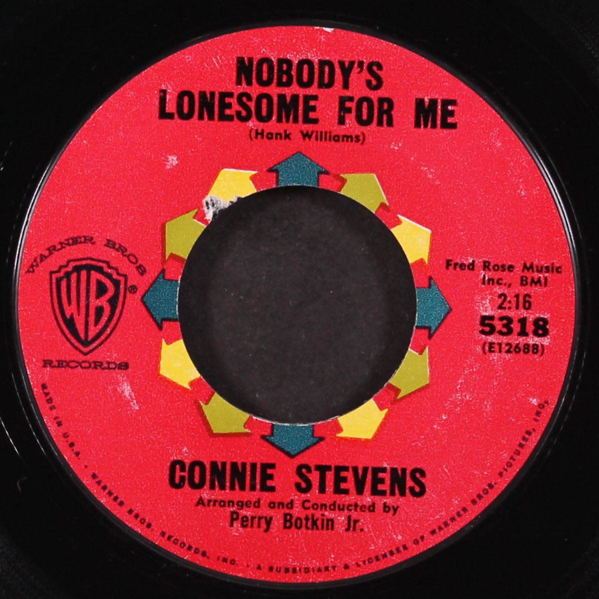 hey, good lookin' / nobody's lonesome for me by CONNIE STEVENS