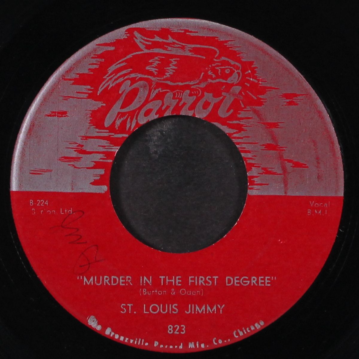 going down slow / murder in the first degree by ST. LOUIS JIMMY