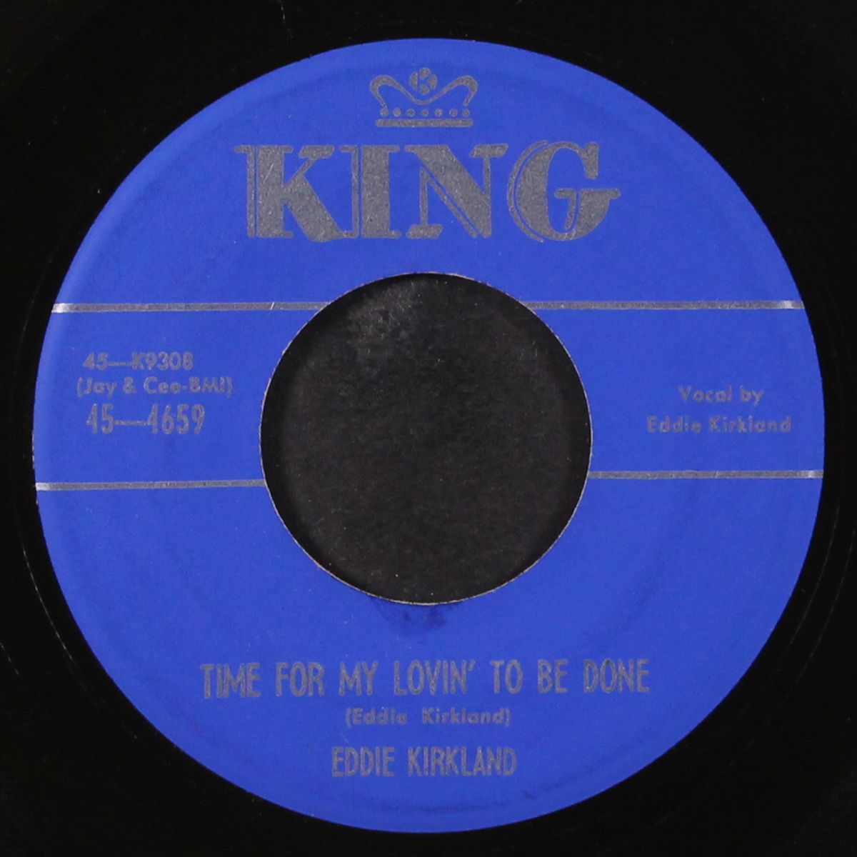 no shoes / time for my lovin' to be done by EDDIE KIRKLAND