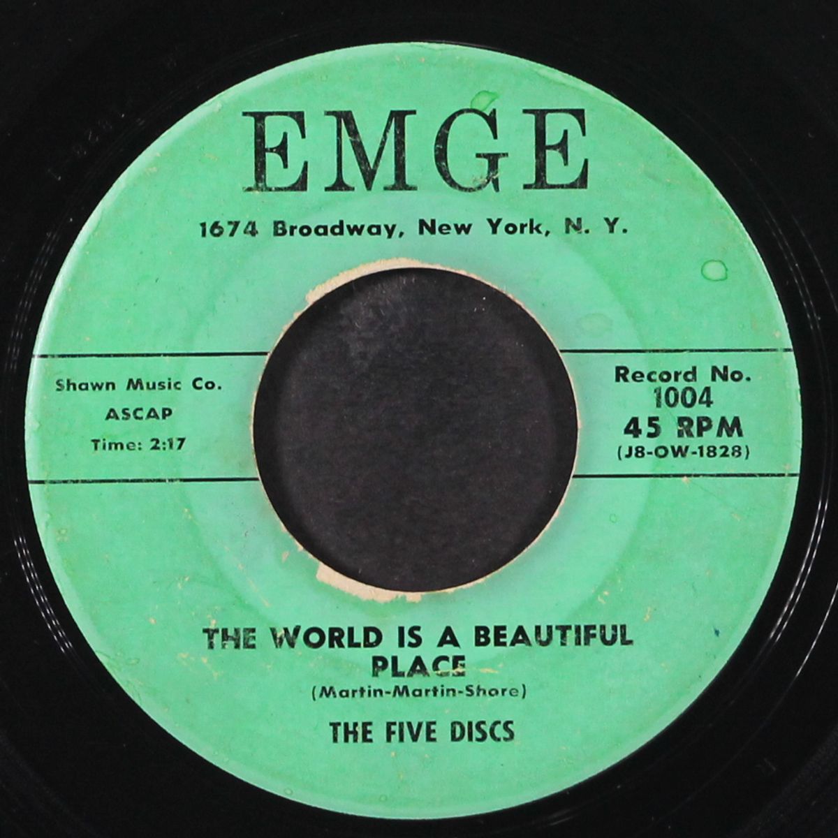 i remember / the world is a beautiful place by FIVE DISCS