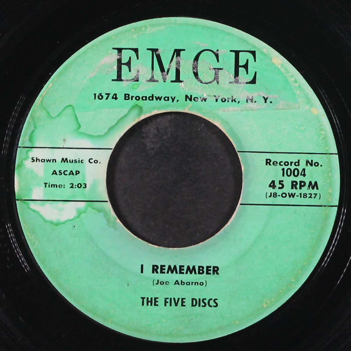 i remember / the world is a beautiful place by FIVE DISCS