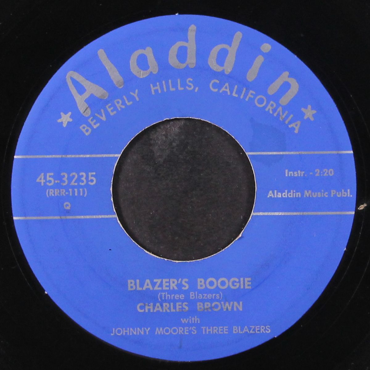 blazer's boogie / let's walk by CHARLES BROWN