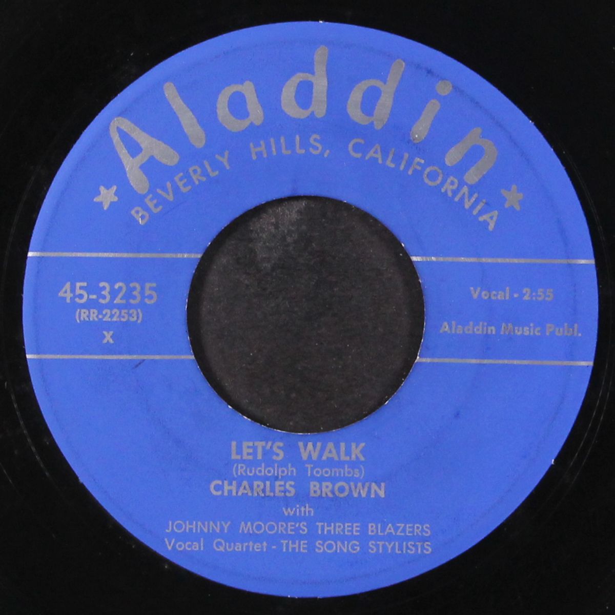 blazer's boogie / let's walk by CHARLES BROWN