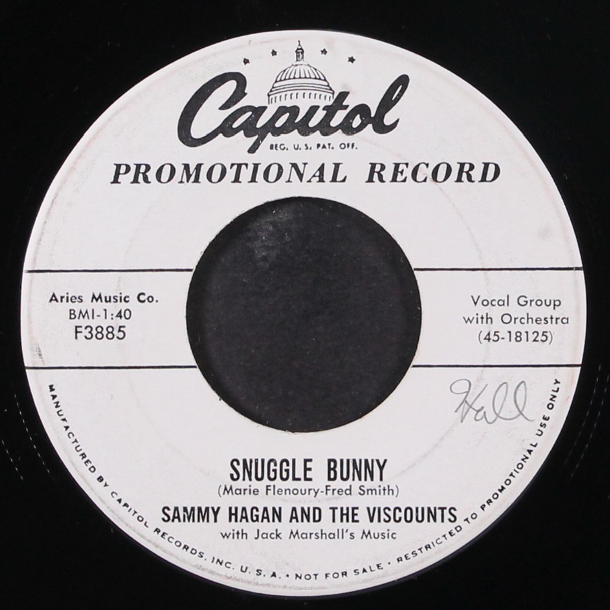 snuggle bunny / tail light by SAMMY HAGAN & VISCOUNTS