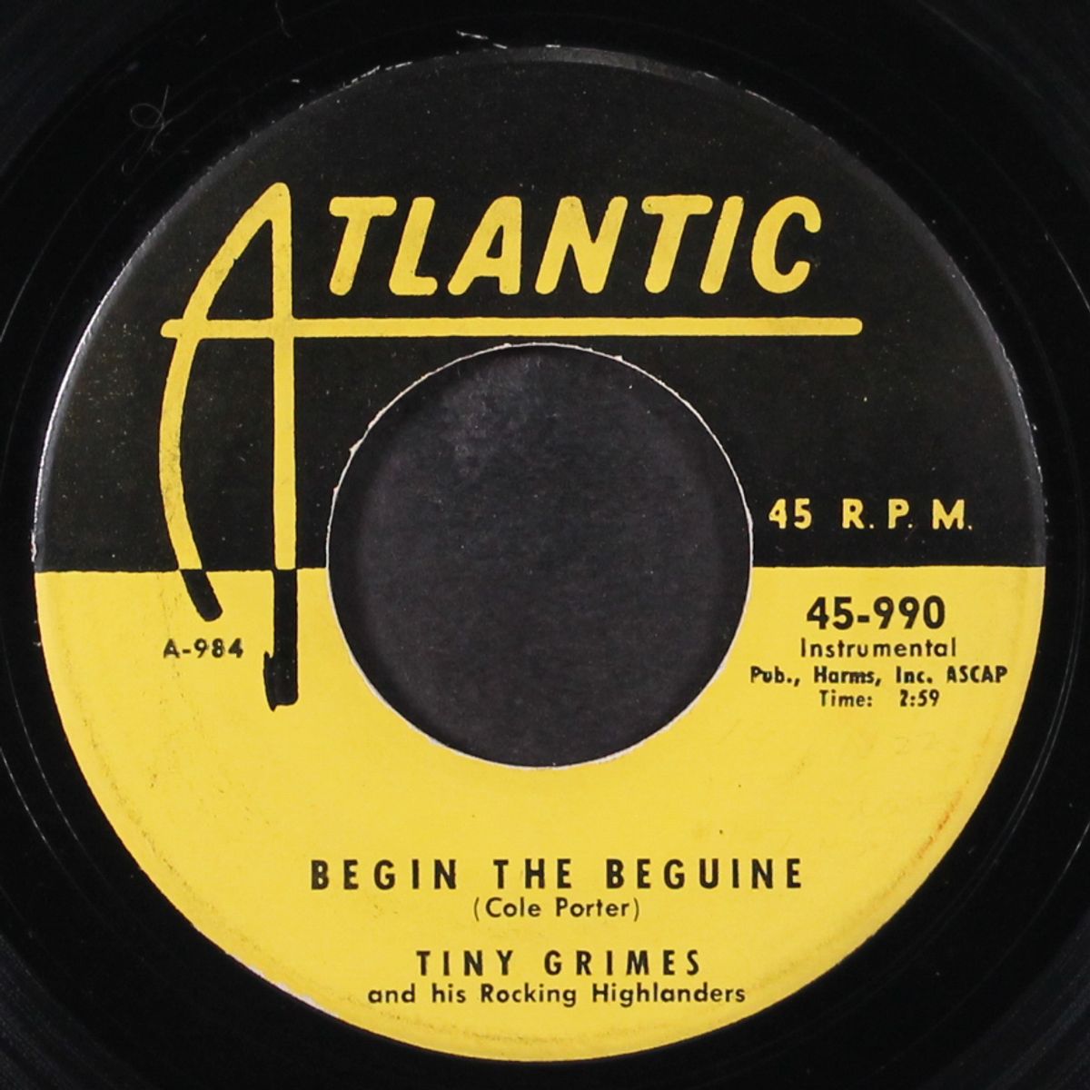 begin the beguine / the man i love by TINY GRIMES