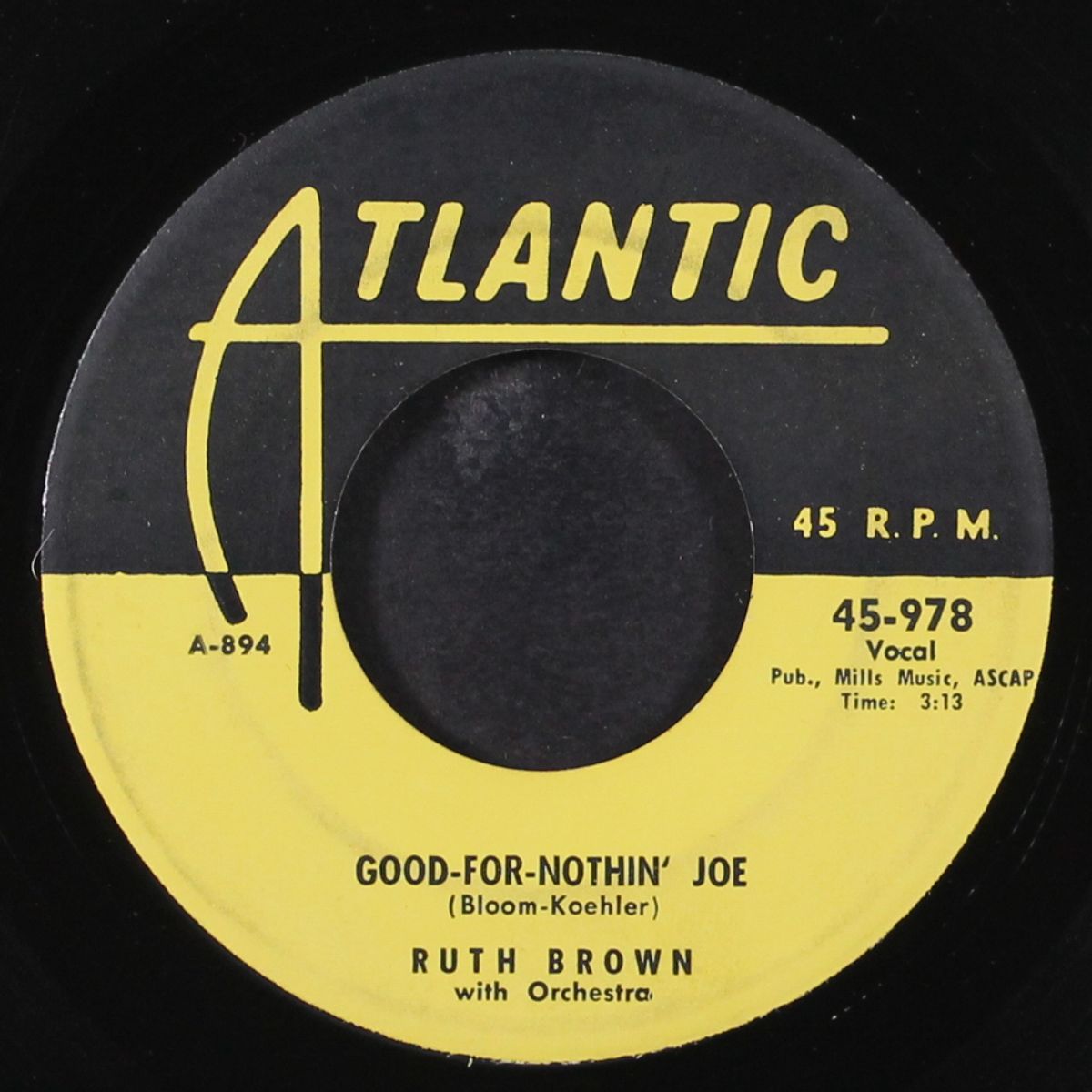 three letters / good-for-nothin' joe by RUTH BROWN