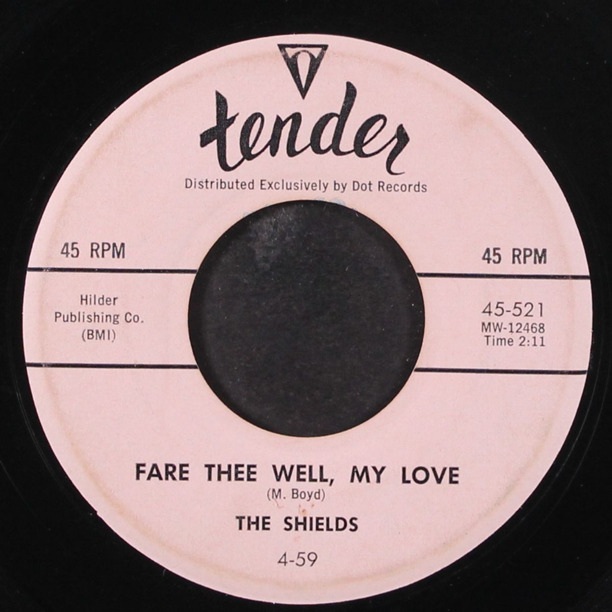 play the game fair / fare thee well, my love by SHIELDS