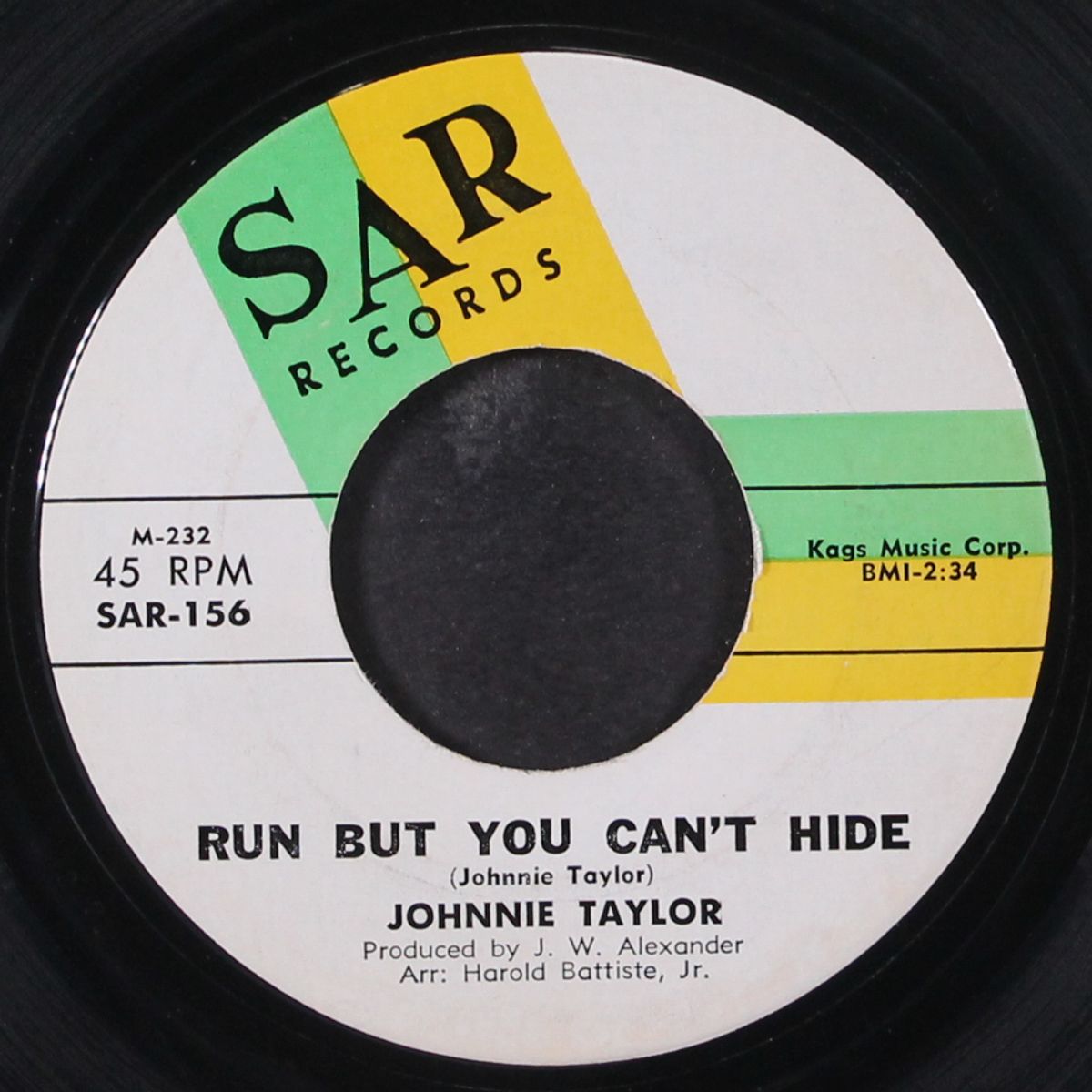 oh how i love you / run but you can't hide by JOHNNIE TAYLOR