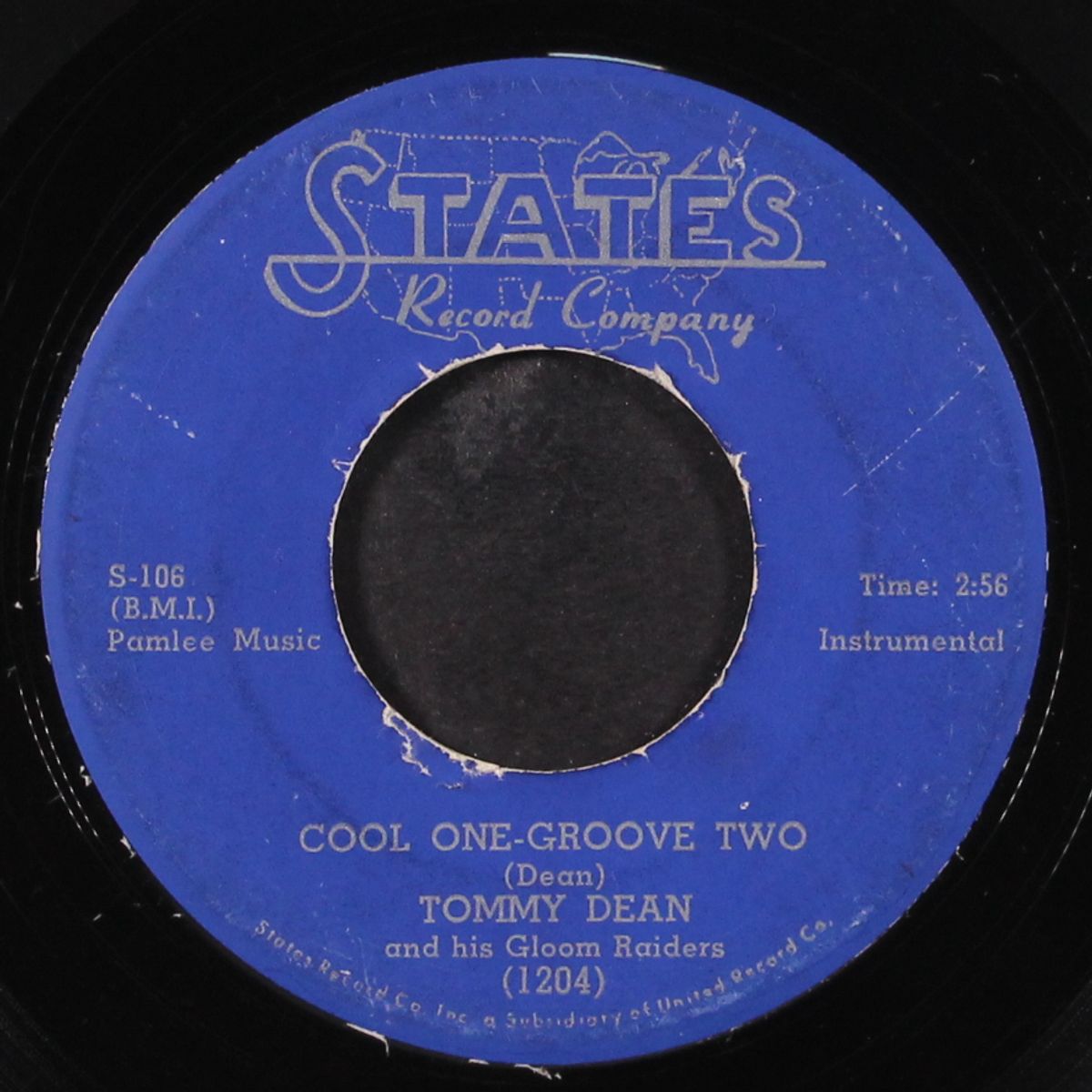 cool one groove two / lonely monday by TOMMY DEAN
